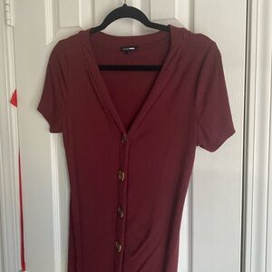 Fashion Nova button up dress
